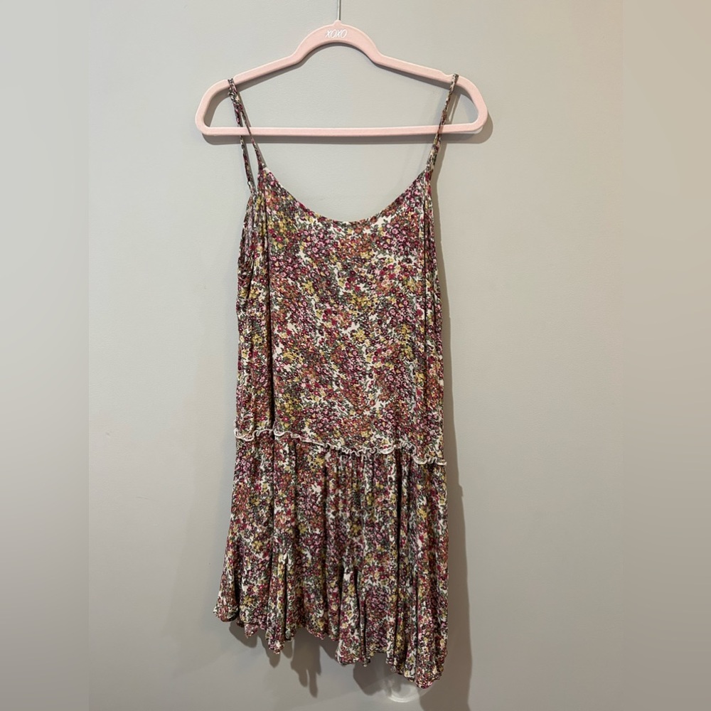 Multicolored floral dress